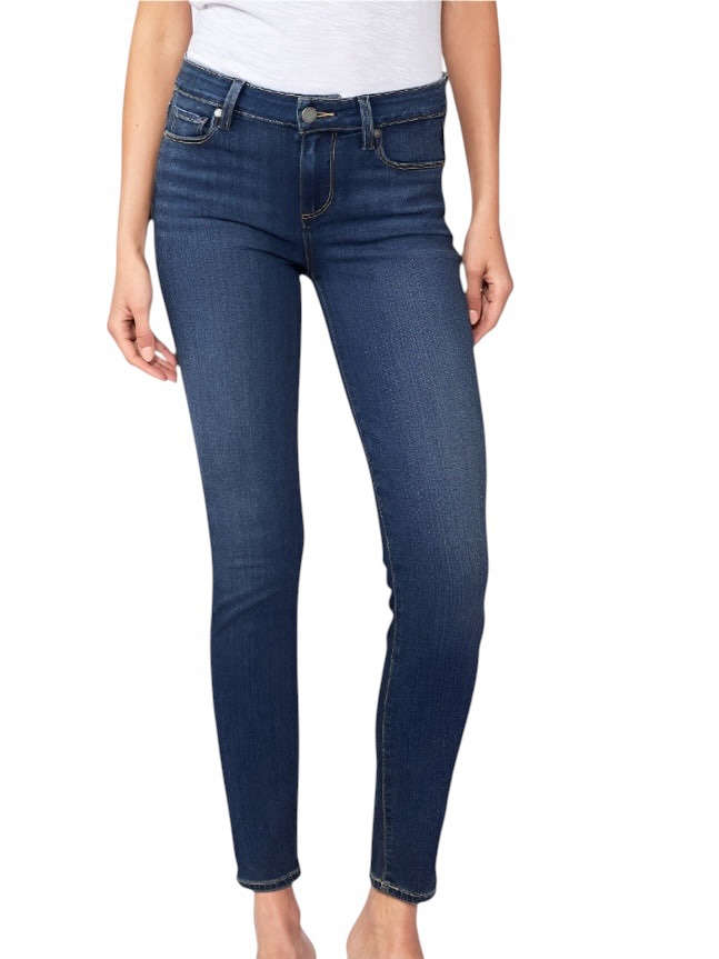 Paige Verdugo Ankle Skinny Jeans In Nottingham Wash Size 24